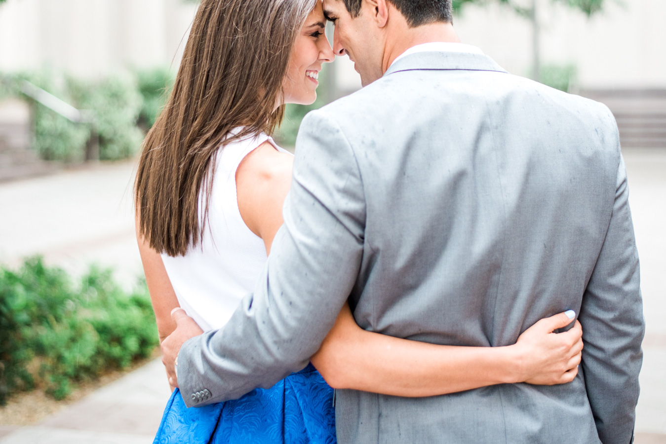 C Ward Photography photographs an engagement session at Smith Center in Las Vegas.