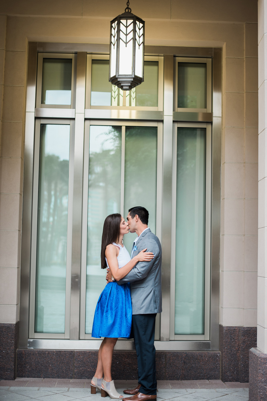 The Smith Center engagement photography session with C Ward Photography 